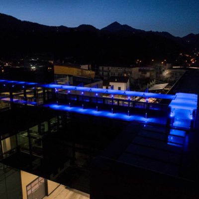 OLEV_illuminazione_LED_esterni_passerella_amer