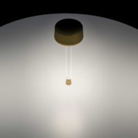 Tee lampada a LED da tavolo a batteria ricaricabile touch con base magnetica