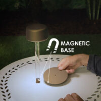 OLEV_TEE_magnetic_base_sadler_lampada_batteria_senza_fili_wireless_ricaricabile_tavolo_ristorante_design_led