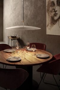 OVERFLY_PLUS_ristorante_lampada_sospensione_piatta_sottile_disco_piatto_design_LED