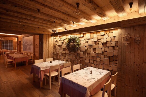 Olev - illuminazione a led per ristoranti di montagna