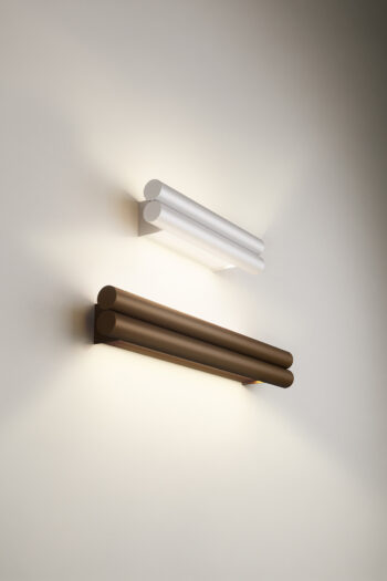 lampada da parete di design a doppia emissione